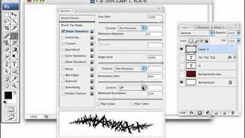 Custom Text Brushes   Corey Barker
