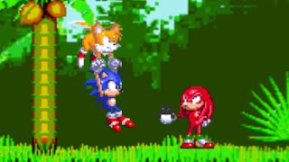 Tails keeps Sonic alive #1 Angel Island