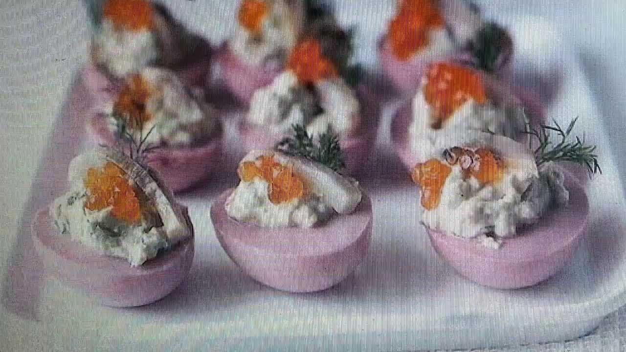 ⁣Яйца,фаршированные сельдью