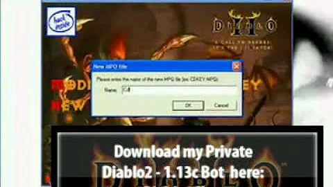 Download PRIVATE Diablo 1.13c Bot - Diabo 2 Cdkey Editor.mpg