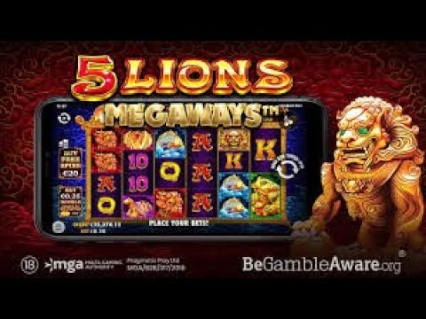 5 Lions Megaways Slot! Bonus! MEGA WIN! - YouTube