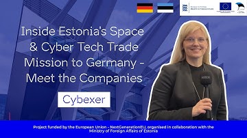 Trade Estonia visit to Space Tech Expo Europe 2025 - Cybexer