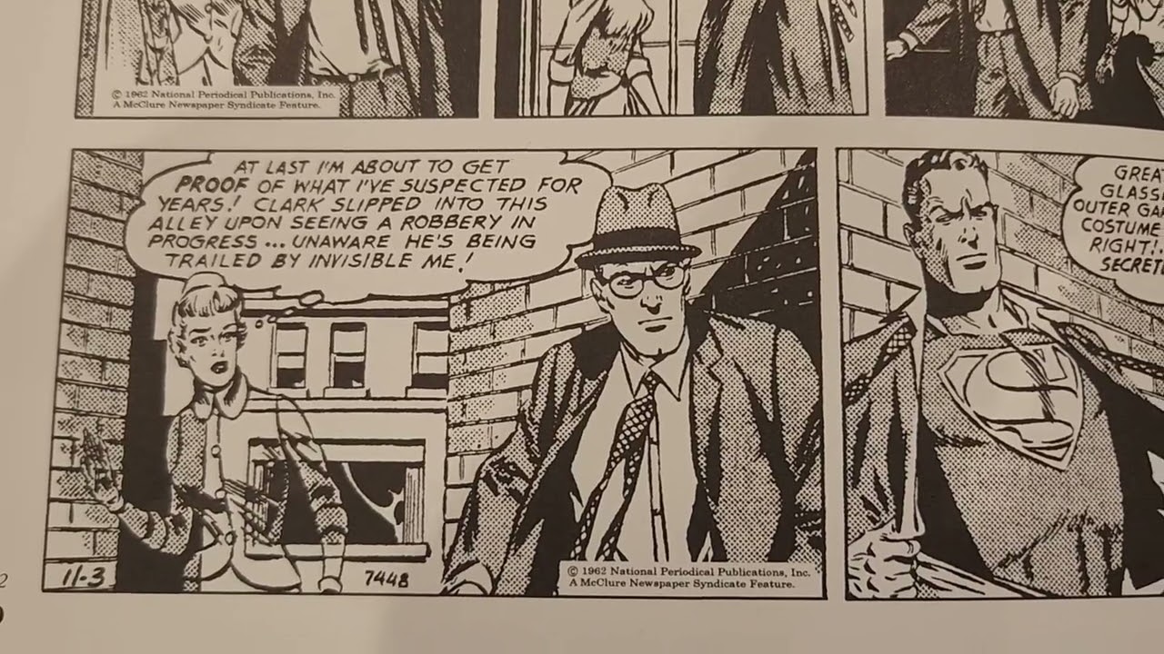 Superman Silver Age Dailies - The Invisible Lois Lane Part 1