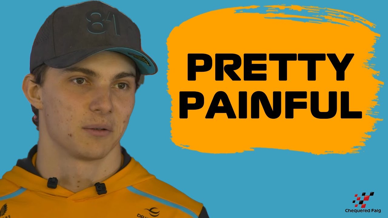 Oscar Piastri describes driving with a broken rib | Dutch Gp 2024 ...