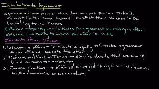 Introduction to Agreement
