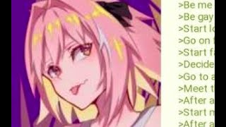 MFW Questionable Green Text femboy story