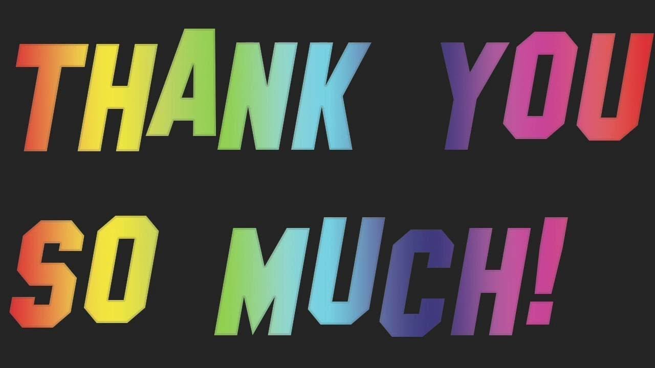 Thank You Guys So Much (Big Surprise!!)
