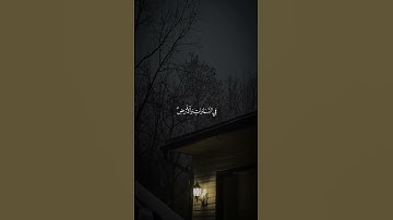 أَلَا إِنَّ لِلَّهِ مَا فِي السَّمَاوَاتِ وَالْأَرْضِ #القرآن_الكريم |سورة يونس.