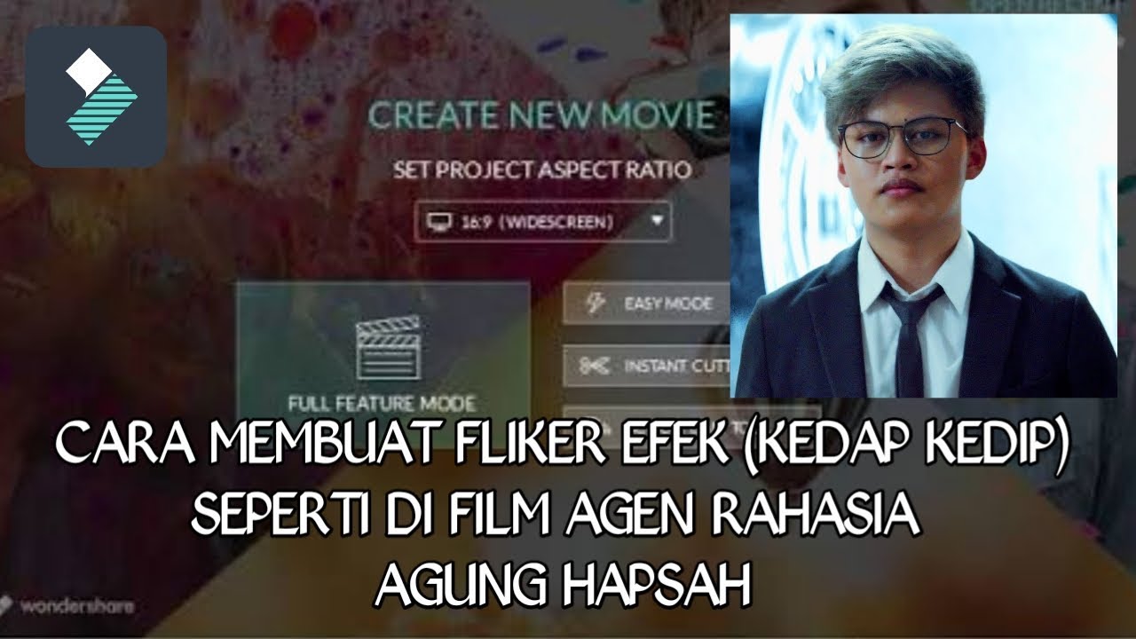 Cara Membuat Efek Kamera Kedap Kedip (fliker efek) Seperti di Film