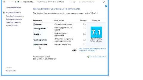 How To Find Your Windows 10 System Performance Rating