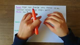 6. Sınıf Matematik Doğal Sayılarla İşlemler Konu Anlatımı İşlem Önceliği