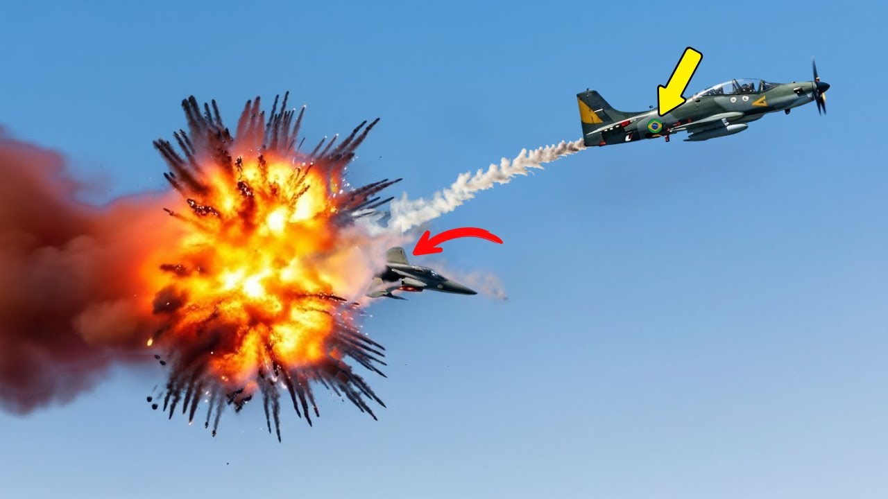 Um Jato de Contrabandistas Encontrou O Super Tucano da FAB - O Que Aconteceu Depois...