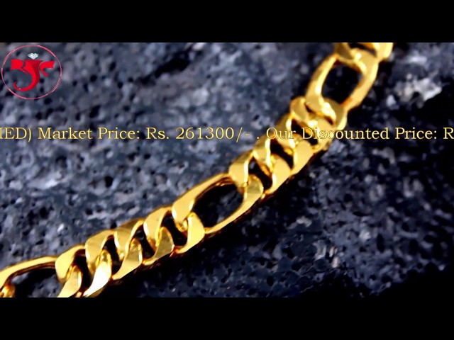 Premium quality Sachin Tendulkar inspire daily wear gold plated chain  (Combo 2)