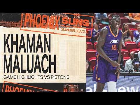 4 STRAIGHT Double-Doubles for Khaman Maluach Going For 23 Points and 15 Rebounds