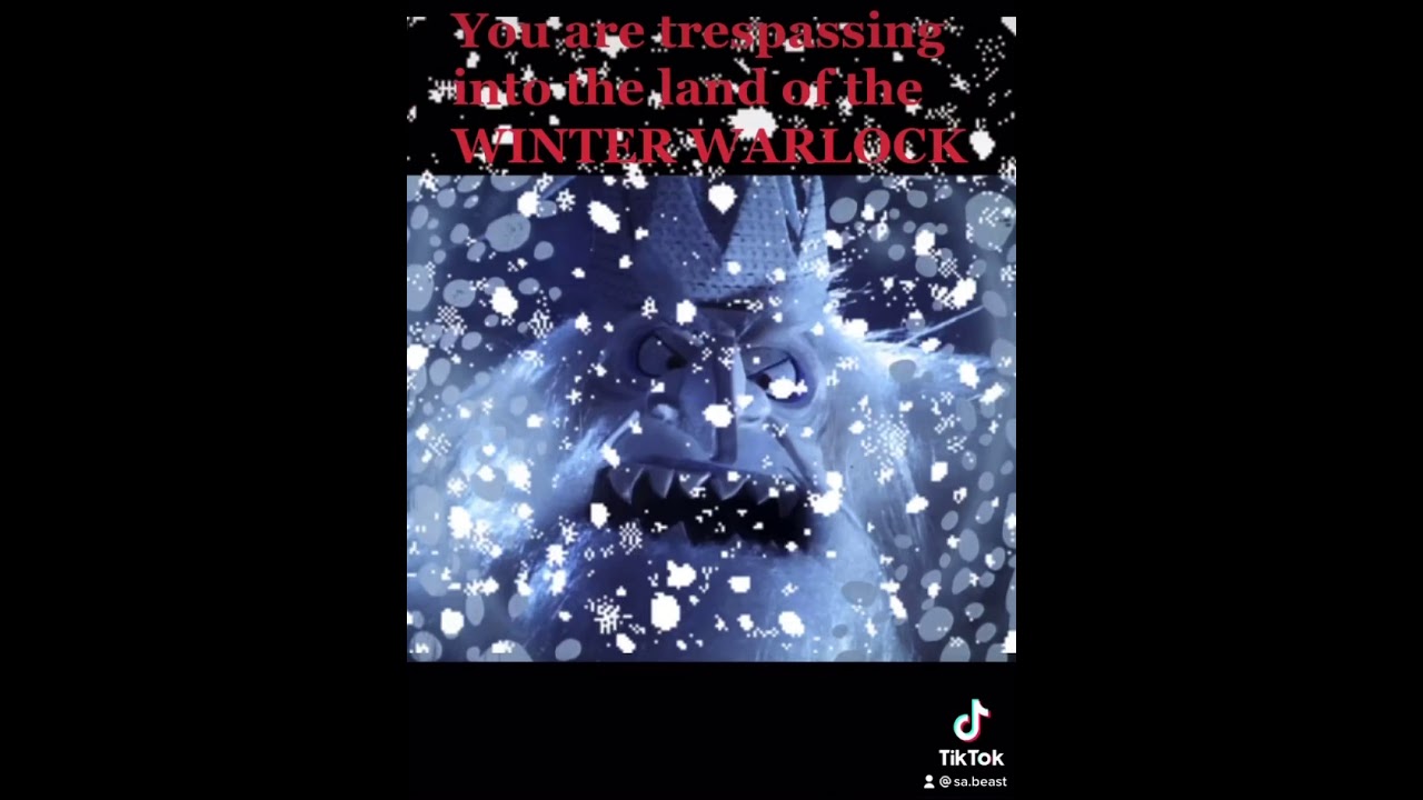 WINTER WARNING FROM THE WARLOCK