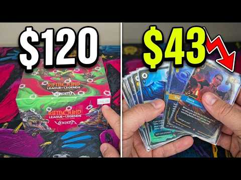 $120 Vendetta Riftbound Box Got Only $43 Back?! 😭