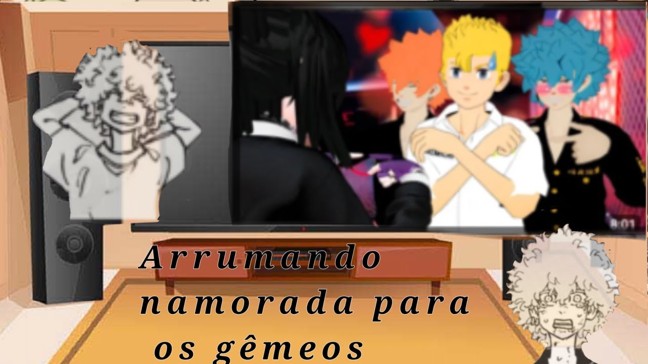 🇧🇷react arrumando namorada para os gêmeos ⚠️ship mitake ⚠️🇧🇷