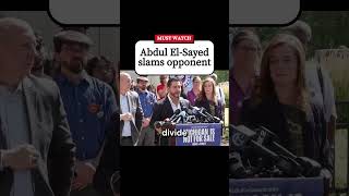 SPEECH: Abdul El-Sayed blasts Republican opponent for rubber-stamping Trump’s billionaire agenda.