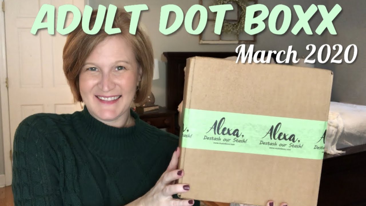 Adult Dot Boxx | Period Subscription Box | The Destash Box