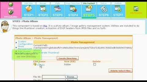 WebHosting Break Presents: Creating a Photo Album in RVSitebuilder
