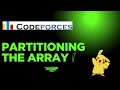 C. Partitioning the Array Solution | Codeforces Round 919 (Div. 2) | Explanation and Code