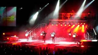 Peter Andre Opening the show live at Birmingham Lg arena 2.12.10