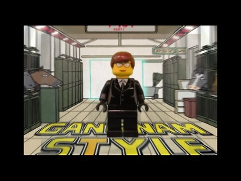 LEGO GANGNAM STYLE! (PSY-Gangnam Style Parody)  By...