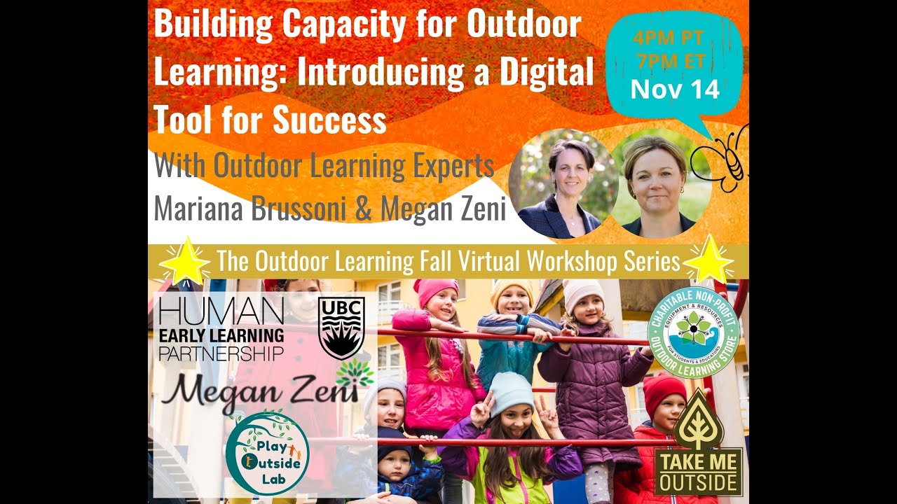 Building Capacity for Outdoor Learning: Introducing a Digital Tool for ...