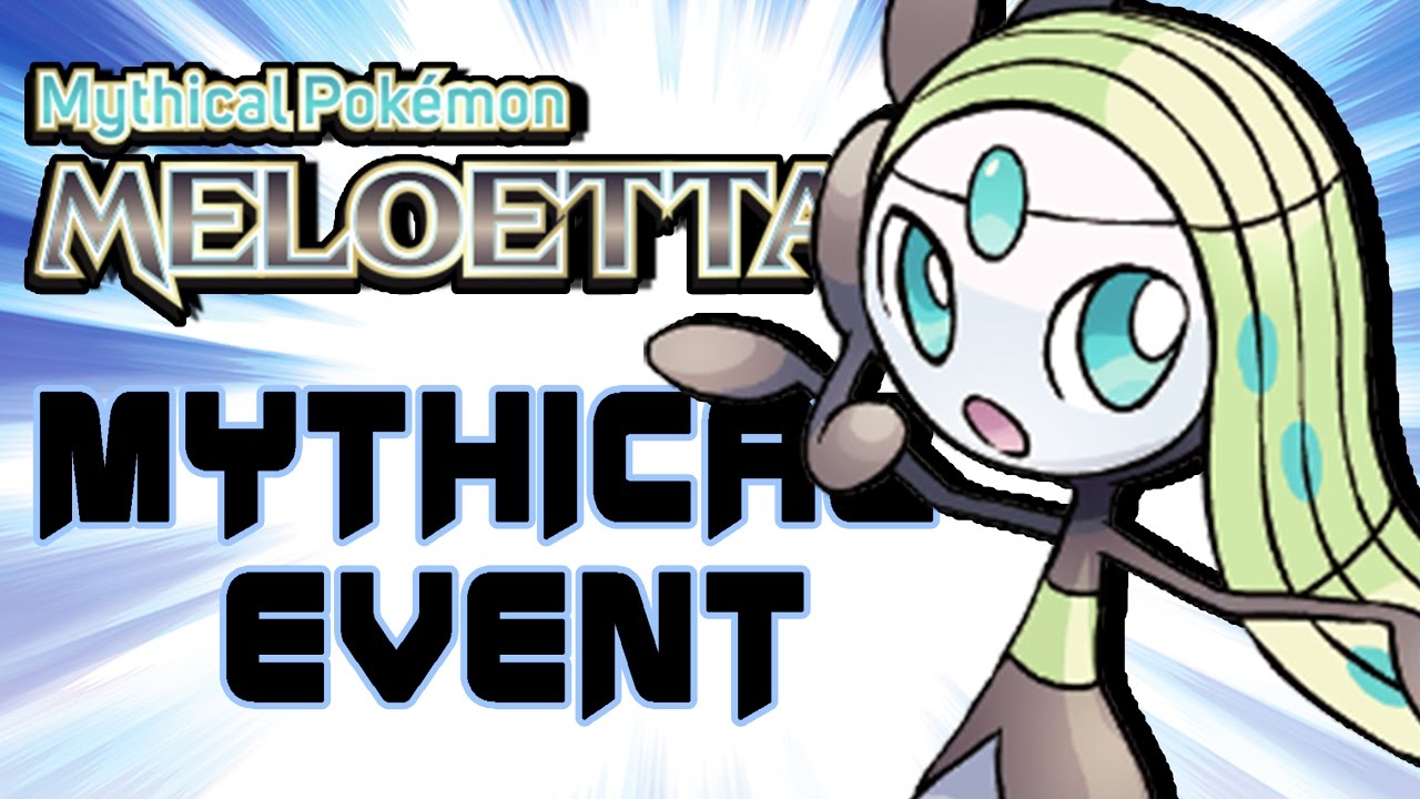 Meloetta EVENT 6IV Pokémon X/Y OR/AS S/M Us/um -  Denmark