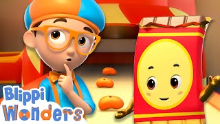 Blippi and The Chocolate Factory 🍫 | Blippi Wonders | Science and Nature Cartoons For Kids