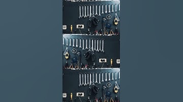 Combination spanner set #viral #mechanic #homegarage #mechanical