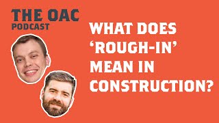 What does 'rough-in' mean in #construction  ? | #bathroomdesign  #renovation  #remodel Oac Mean