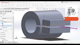 Solidworks tutorial  semi complex exercises #mechanical #engineering