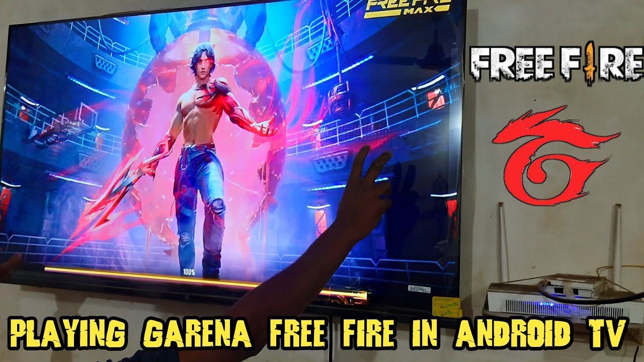 PLAYING GARENA FREE FIRE IN ANDROID TV || FREE FIRE MAX PLAY IN TV ...