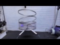 Spinning bicycle wheel pov display