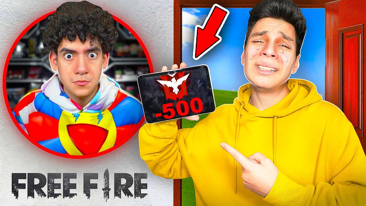 YAIR17 ME PRESTA SU CUENTA DE FREE FIRE PARA QUE LE SUBA PUNTOS Y LLEGUE A HEROICO | TheDonato