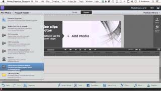 Adobe Premiere Elements 12 Tutorial Importing Digital Files