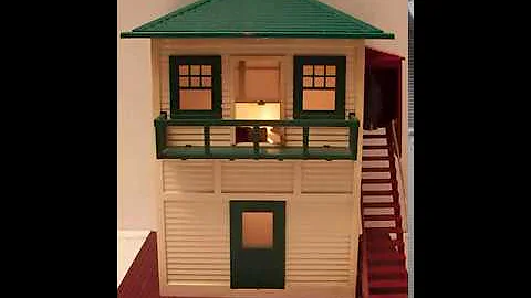 LIONEL 445 SWITCH TOWER DEMONSTRATION