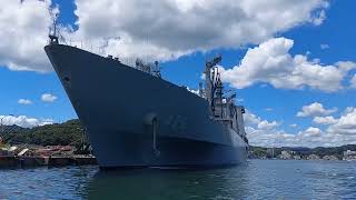 【舞鶴港 海軍ゆかりの軍艦めぐり:補給艦 ましゅう】