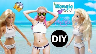 DIY Swimsuit for Dolls(No Sew)/ Wengie Outfit/Doll Fashion by Creative World