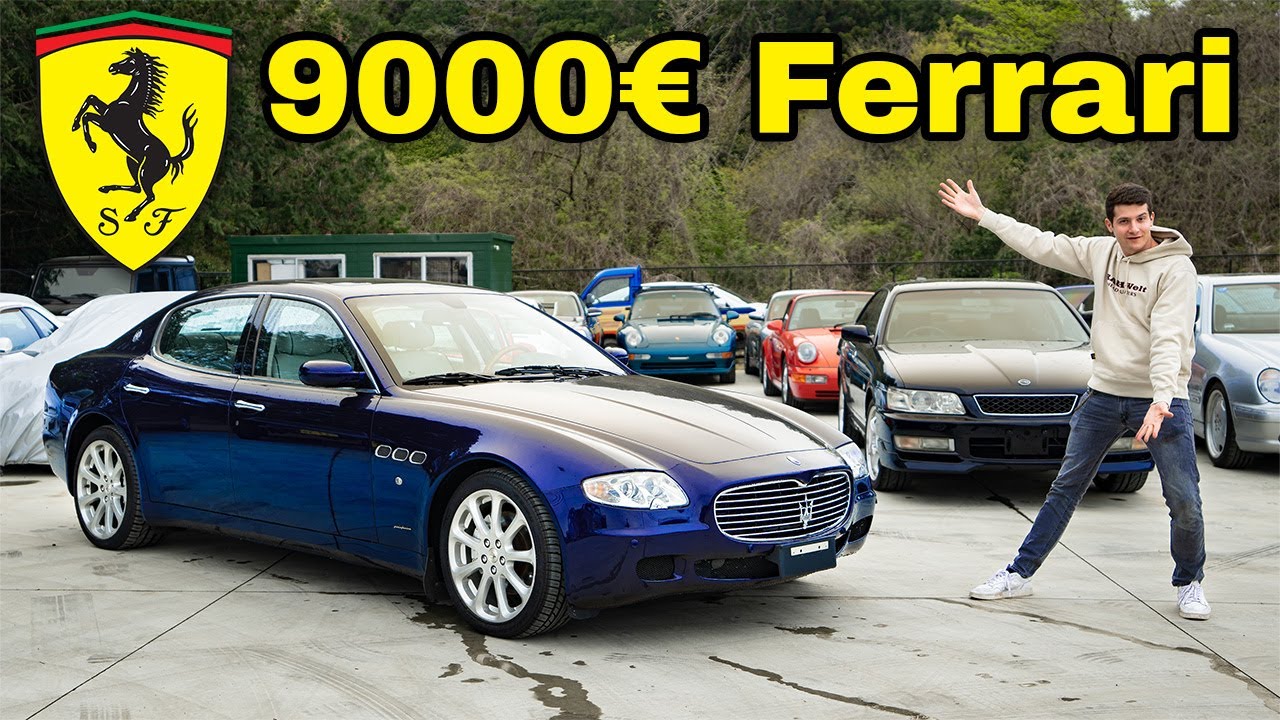 Hässlichen Italiener mit Ferrari-Motor in Japan gekauft!