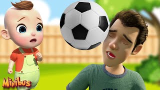 Daddy Got a Boo Boo! - Nursery Rhymes & Kids Songs | Minibus