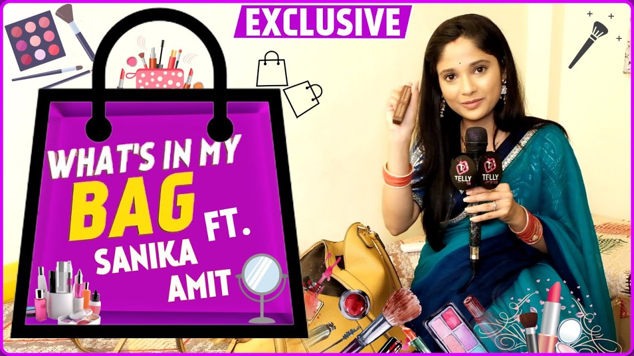 What's In My Bag With Sanika Amit Aka Lakshmi | Bag Secrets Revealed | Exclusive | Telly Reporter