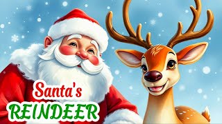 The Magical Tale of Santa's Reindeer | Animated Christmas Story for Kids