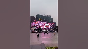 Future 3D billboard in china 🤯🤯 #shorts #china