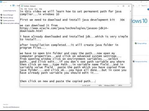 Setting Path for Java Compiler