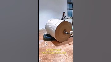 Paper roll slitter rewinder machine manufacturing process