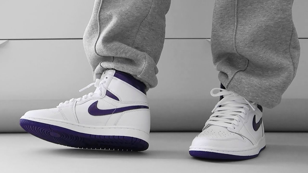 JORDAN 1 HIGH COURT PURPLE QUICK REVIEW 