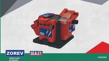Multipurpose Sharpener - Bench Mounting 65W 👍 Model No : SMS2004 Order At : WWW.ZOREV.CO.ZA