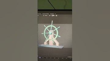 low poly basic stylish ship weel blender 3d model, #blender full tutorial Link in description